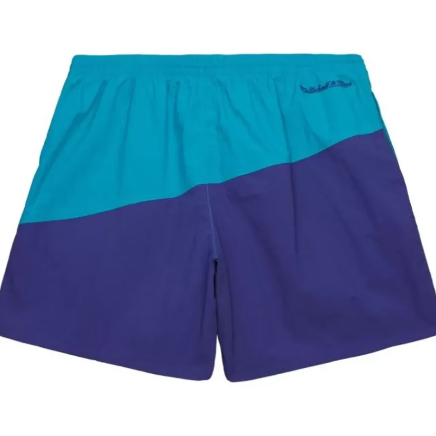 Mitchell & Ness Shorts-Nylon Utility Shorts Charlotte Hornets