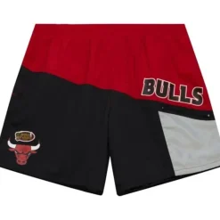 Mitchell & Ness Shorts-Nylon Utility Shorts Chicago Bulls