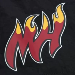 Mitchell & Ness Shorts-Nylon Utility Shorts Miami Heat