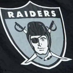 Mitchell & Ness Shorts-Nylon Utility Shorts Oakland Raiders