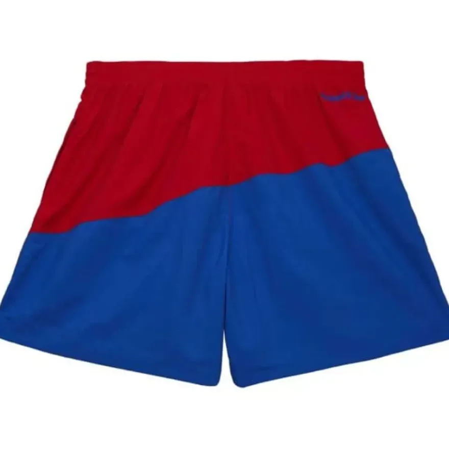 Mitchell & Ness Shorts-Nylon Utility Shorts Philadelphia 76Ers