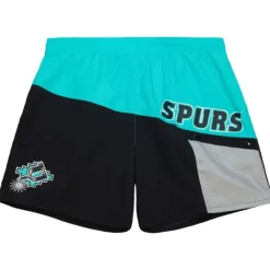Mitchell & Ness Shorts-Nylon Utility Shorts San Antonio Spurs