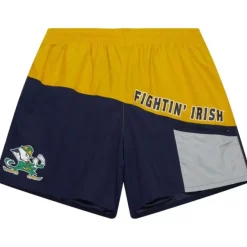 Mitchell & Ness Shorts-Nylon Utility Shorts University Of Notre Dame