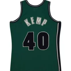 Mitchell & Ness Nba Swingman-Off Court Chenille Swingman Shawn Kemp Seattle Supersonics 1995-96 Jersey