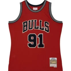 Mitchell & Ness Nba Swingman-Off Court Chenille Swingman Dennis Rodman Chicago Bulls 1997-98 Jersey