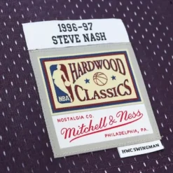Mitchell & Ness Nba Swingman-Off Court Chenille Swingman Steve Nash Phoenix Suns 1996-97 Jersey