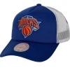 Mitchell & Ness Snapback-Off The Backboard Trucker Snapback New York Knicks