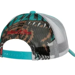 Mitchell & Ness Snapback-Off The Backboard Trucker Snapback Hwc Vancouver Grizzlies