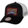 Mitchell & Ness Snapback-Off The Backboard Trucker Snapback Hwc Philadelphia 76Ers