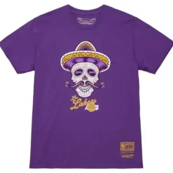 Mitchell & Ness T-Shirts & Tops-Ofrenda Tee Los Angeles Lakers