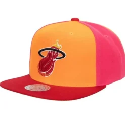 Mitchell & Ness Snapback-On The Block Snapback Hwc Miami Heat