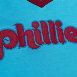 Mitchell & Ness Big Kids-Overtime Win V-Neck Philadelphia Phillies