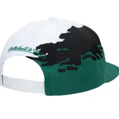Mitchell & Ness Snapback-Paintbrush Snapback Hwc Boston Celtics