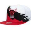 Mitchell & Ness Snapback-Paintbrush Snapback Hwc Chicago Bulls