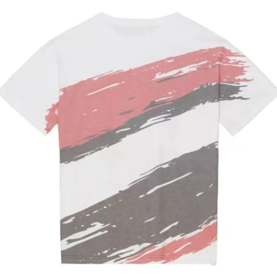 Mitchell & Ness T-Shirts & Tops-Paintbrush Sublimated Ss Tee Chicago Bulls