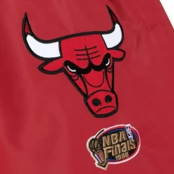 Mitchell & Ness Pants-Paintbrush Warmup Pant Chicago Bulls