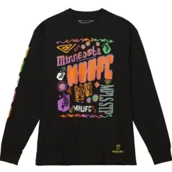 Mitchell & Ness T-Shirts & Tops-Papel Picado Ls Minnesota Fc United