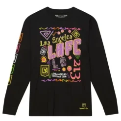 Mitchell & Ness T-Shirts & Tops-Papel Picado Ls Tee Los Angeles Fc