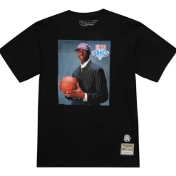 Mitchell & Ness T-Shirts & Tops-Photo Real Draft Day Tee Toronto Raptors Tracy Mcgrady
