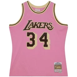 Mitchell & Ness Nba Swingman-Pink Sugar Bacon Swingman Jersey Los Angeles Lakers 1996-97 Shaquille O'Neal
