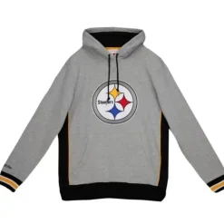 Mitchell & Ness Hoodies & Sweatshirts-Pinnacle Heavyweight Fleece Hoodie Pittsburgh Steelers