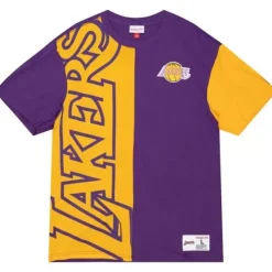 Mitchell & Ness T-Shirts & Tops-Play By Play 2.0 S/S Tee Los Angeles Lakers