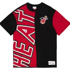 Mitchell & Ness T-Shirts & Tops-Play By Play 2.0 S/S Tee Miami Heat