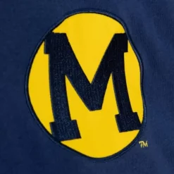 Mitchell & Ness T-Shirts & Tops-Play By Play 2.0 S/S Tee University Of Michigan