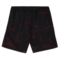 Mitchell & Ness Shorts-Player Burst Mesh Shorts Chicago Bulls Dennis Rodman