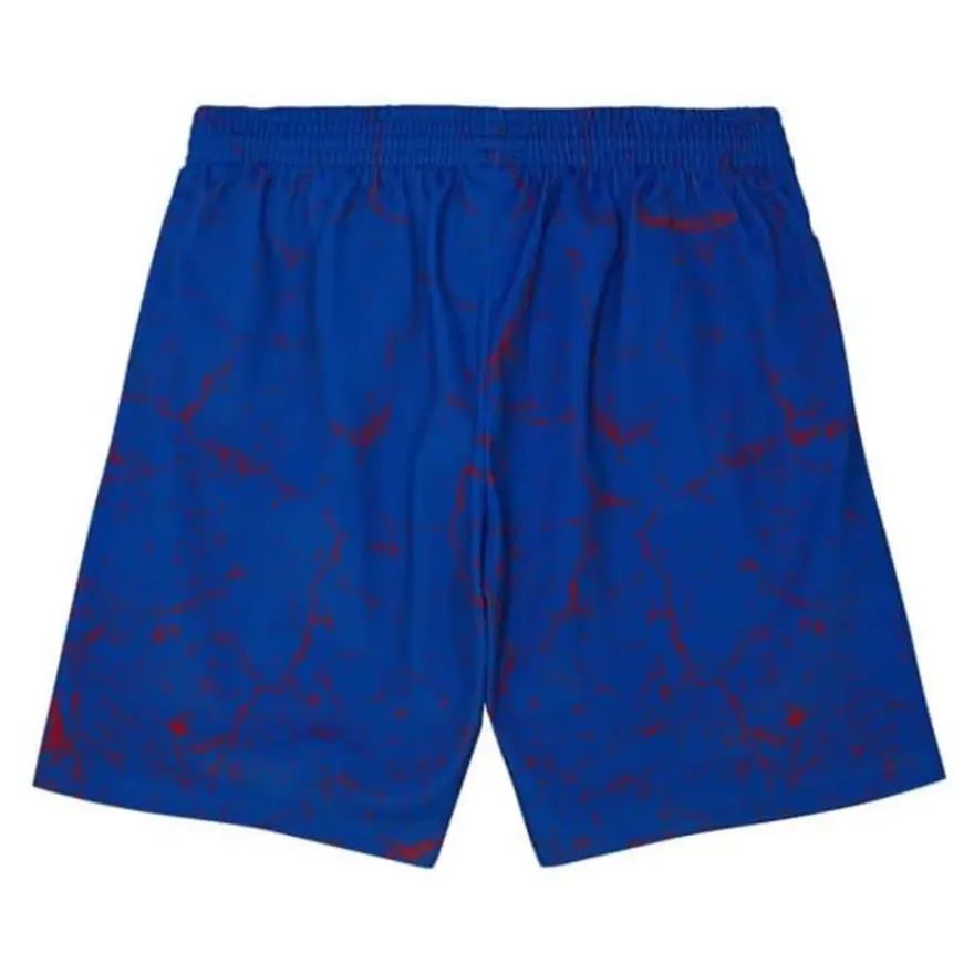 Mitchell & Ness Shorts-Player Burst Mesh Shorts Philadelphia 76Ers Allen Iverson