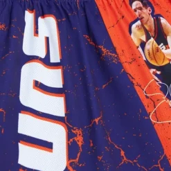 Mitchell & Ness Shorts-Player Burst Mesh Shorts Phoenix Suns Steve Nash