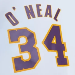 Mitchell & Ness Jackets & Outerwear-Player Burst Warm Up Jacket Los Angeles Lakers Shaquille O'Neal