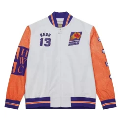 Mitchell & Ness Jackets & Outerwear-Player Burst Warm Up Jacket Phoenix Suns Steve Nash