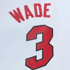 Mitchell & Ness Jackets & Outerwear-Player Burst Warm Up Jacket Miami Heat Dwyane Wade