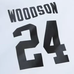 Mitchell & Ness Jackets & Outerwear-Player Burst Warm Up Jacket Oakland Raiders Charles Woodson