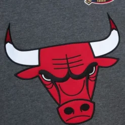 Mitchell & Ness Hoodies & Sweatshirts-Playoff Win 2.0 Crew Chicago Bulls