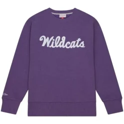 Mitchell & Ness Hoodies & Sweatshirts-Playoff Win 2.0 Crew Current Logo Kansas State University