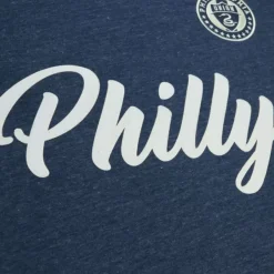 Mitchell & Ness Hoodies & Sweatshirts-Playoff Win 2.0 Crew Current Logo Philadelphia Union