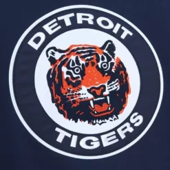 Mitchell & Ness Hoodies & Sweatshirts-Playoff Win 2.0 Crew Detroit Tigers