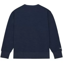 Mitchell & Ness Hoodies & Sweatshirts-Playoff Win 2.0 Crew Vintage Cleveland Guardians