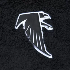 Mitchell & Ness Hoodies & Sweatshirts-Polar Fleece 1/4 Zip Pullover Hoodie Atlanta Falcons