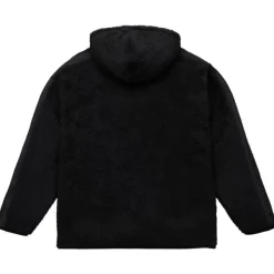 Mitchell & Ness Hoodies & Sweatshirts-Polar Fleece 1/4 Zip Pullover Hoodie Oakland Raiders