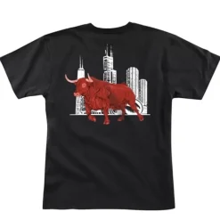 Mitchell & Ness T-Shirts & Tops-Polo G X Br Remix Ss Tee Chicago Bulls