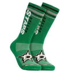 Mitchell & Ness Accessories-Power Play Crew Socks Dallas Stars
