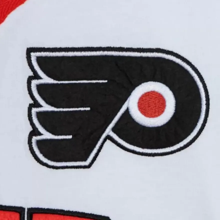 Mitchell & Ness T-Shirts & Tops-Practice Day Button Front Jersey Philadelphia Flyers
