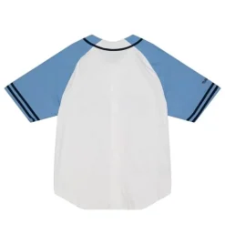 Mitchell & Ness T-Shirts & Tops-Practice Day Button Front Jersey University Of North Carolina
