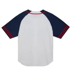 Mitchell & Ness T-Shirts & Tops-Practice Day Button Front Jersey Howard University