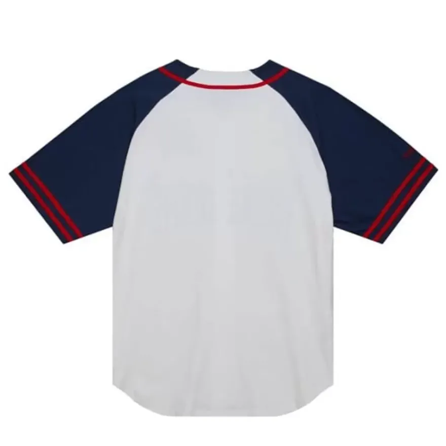 Mitchell & Ness T-Shirts & Tops-Practice Day Button Front Jersey Howard University