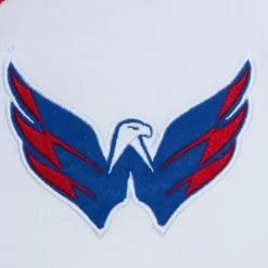 Mitchell & Ness T-Shirts & Tops-Practice Day Button Front Jersey Washington Capitals