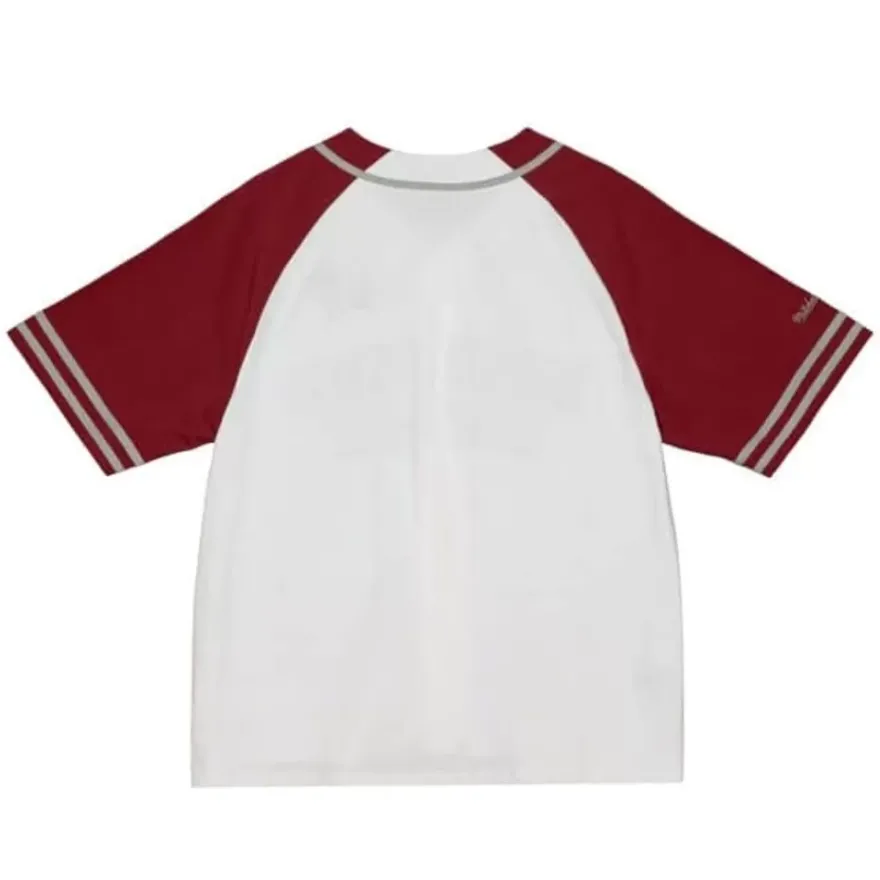 Mitchell & Ness T-Shirts & Tops-Practice Day Button Front Jersey Texas Southern University